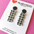 Earrings - Houndstooth Squiggle Drops