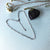 Paperclip Chain Necklace Smooth - Silver