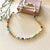 Agate Gemstone Bead Necklace - Earthy Natural