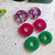 Bella Loop Earring Charms Multipack - Tropical Flowers