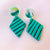 Earrings - Green With Envy 04